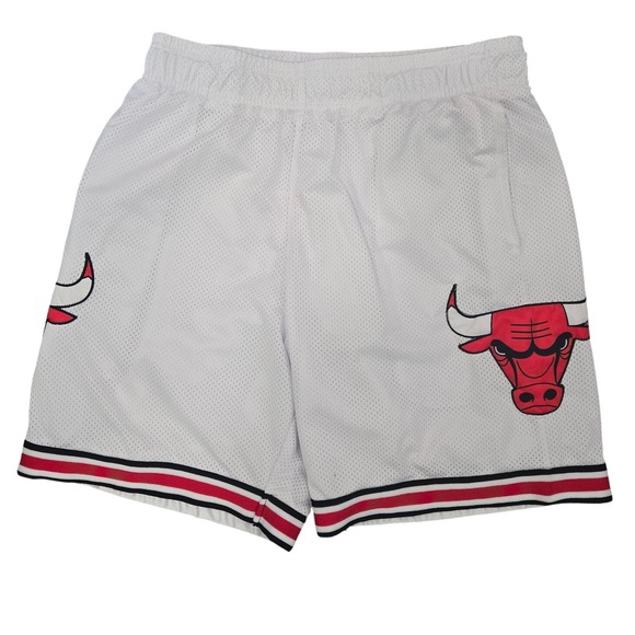 NBA Other - NBA Licensed Mesh Basketball Shorts – Bulls Style Graphic – Size M